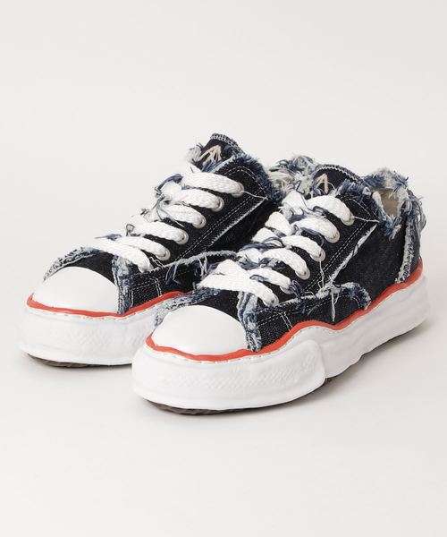 Maison Mihara Yasuhiro メゾンミハラヤスヒロ の Nigel Cabourn Maison Mihara Yasuhiro ナイジェルケーボン メゾン ミハラ ヤスヒロ Low Cut One Wash ロウカットワンウオッシュ スニーカー スニーカー Wear