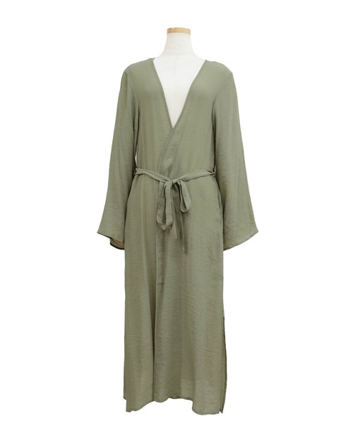 reca（レカ）の「スラブガーゼロングカーディガン（カーディガン/ボレロ・レディース・ブラック/ベージュ/アイボリー/グリーン系その他・M/L）」の19枚目の写真