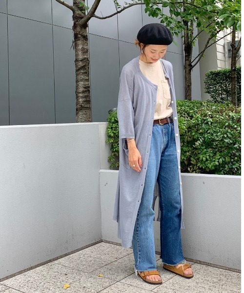 セール Mao Made マオメイド 54 2 ラミーブレンドロングカーディガン カーディガン ボレロ Mao Made マオメイド のファッション通販 Zozotown