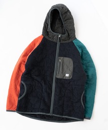 gym master | メープルリーフキルトジップフードＪＫＴ(ブルゾン)