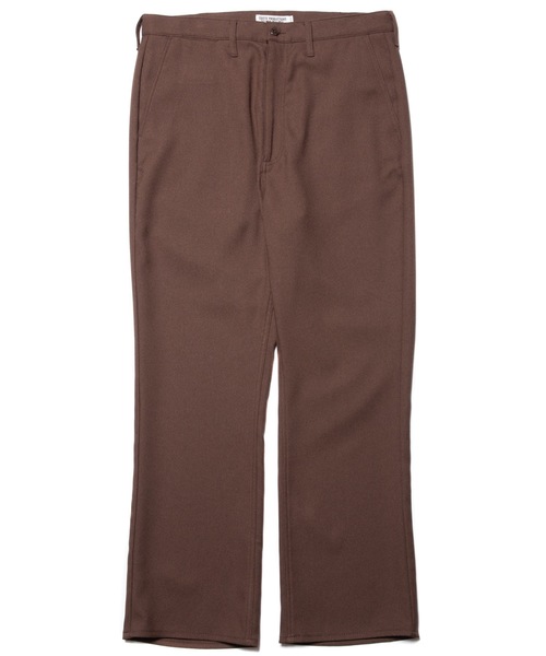 COOTIE PRODUCTIONS（クーティープロダクションズ）の「Stretch Shoe Cut Trousers（スラックス・メンズ・ブラック/ブラウン/グレー・SMALL/MEDIUM/LARGE）」の8枚目の写真