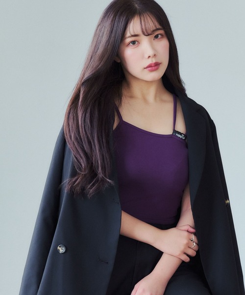 セール オリジナル Wストラップキャミソール キャミソール Emutto エミュット のファッション通販 Zozotown