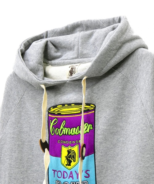 go slow caravan(ゴースローキャラバン)の「COBMASTER/コブマスター ワッペン刺繍プルパーカ(パーカー・メンズ・ブラック/グレー/モカ・MEDIUM/LARGE)」の7枚目の写真