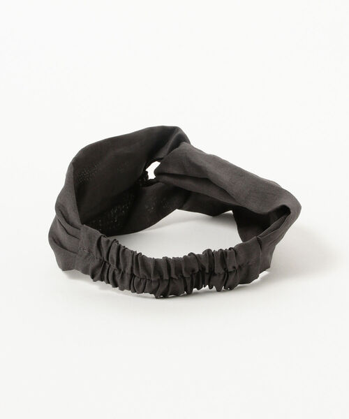 B:MING by BEAMS（ビーミングバイビームス）の「B:MING by BEAMS / リネン ヘアバンド（ヘアバンド・レディース・ブラウン/グリーン系その他/ベージュ/ブラック・ONE SIZE）」の8枚目の写真