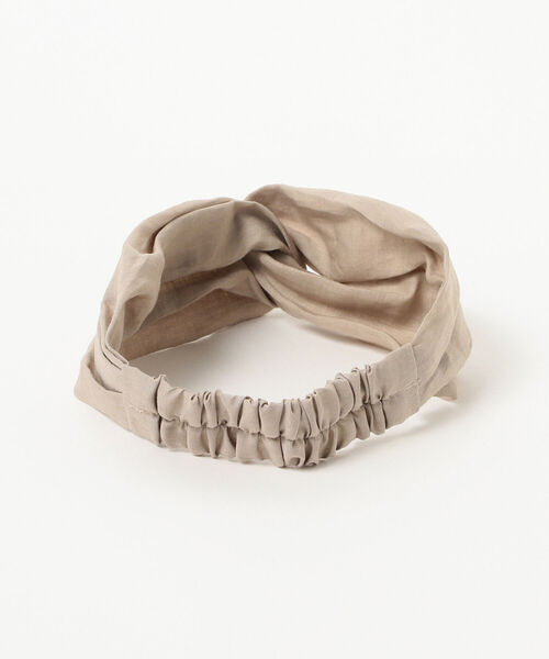 B:MING by BEAMS（ビーミングバイビームス）の「B:MING by BEAMS / リネン ヘアバンド（ヘアバンド・レディース・ブラウン/グリーン系その他/ベージュ/ブラック・ONE SIZE）」の10枚目の写真