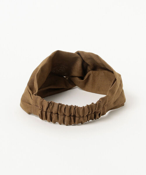B:MING by BEAMS（ビーミングバイビームス）の「B:MING by BEAMS / リネン ヘアバンド（ヘアバンド・レディース・ブラウン/グリーン系その他/ベージュ/ブラック・ONE SIZE）」の13枚目の写真