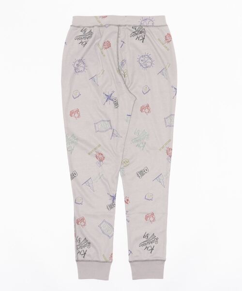 KRIFF MAYER Lady's Collection（クリフメイヤーレディースコレクション）の「総柄転写レギンス（レギンス/スパッツ・レディース・ブラック/グレー/カラフル・MEDIUM/LARGE）」の4枚目の写真