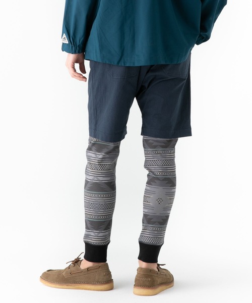 KRIFF MAYER Lady's Collection（クリフメイヤーレディースコレクション）の「総柄転写レギンス（レギンス/スパッツ・レディース・ブラック/グレー/カラフル・MEDIUM/LARGE）」の10枚目の写真