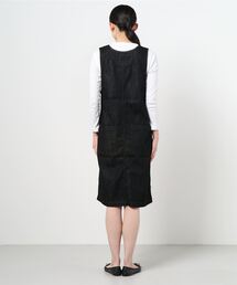 MHL×CANTON ブラックデニム　ノースリーブドレス 56058359b_b_08_215.jpg