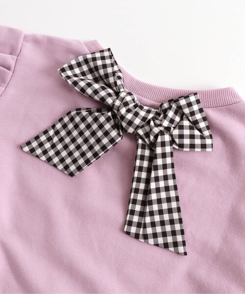 algy(アルジー)の「後りぼんパワショルワンピ(ワンピース・キッズ・ブラック/ミント/ピンク・MEDIUM/XX-SMALL/SMALL/X-SMALL)」の8枚目の写真