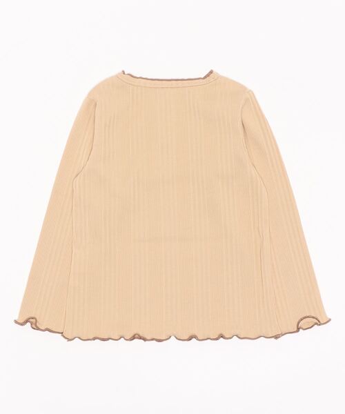 &yam(アンドヤム)の「ランダムリブ2ウェイプルオーバー(Tシャツ/カットソー・キッズ・ブラック/グリーン系その他2/オレンジ/ベージュ/グレー/パープル/ホワイト/グリーン系その他・110-120cm/140-150cm/120-130cm/130-140cm/150-160cm)」の9枚目の写真