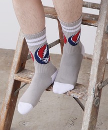 ZENITH（ゼニス）の「ZENITH/ゼニス × GRATEFUL DEAD/グレイトフルデッド STEAL YOUR FACE SOCKS ロングソックス ロック（ソックス/靴下）」
