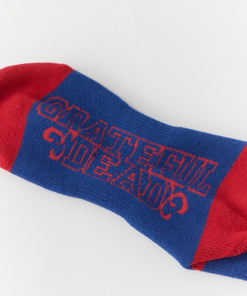 ZENITH（ゼニス）の「ZENITH/ゼニス × GRATEFUL DEAD/グレイトフルデッド STEAL YOUR FACE SOCKS ロングソックス ロック（ソックス/靴下・メンズ・イエロー/ブルー/ブラック×ブルー/ネイビー系1/グレー系1/ホワイト系1/レッド系1/パープル系1/イエロー系1・ONE SIZE）」の15枚目の写真