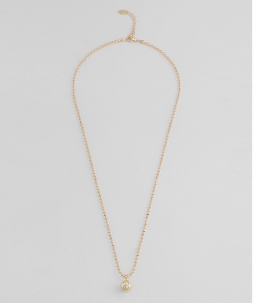 NONENON(ノンノン)の「【NONENON】BILLIARD BALL LOGO NECKLACE / ノンノン ビリヤード ボール ロゴ ネックレス(ネックレス・メンズ・シルバー/ゴールド・SMALL/MEDIUM/LARGE)」の14枚目の写真
