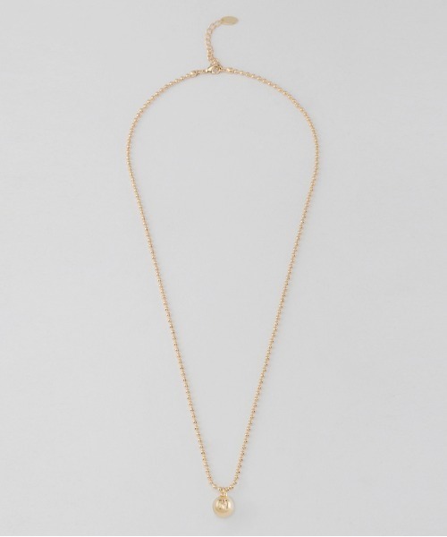 NONENON(ノンノン)の「【NONENON】BILLIARD BALL LOGO NECKLACE / ノンノン ビリヤード ボール ロゴ ネックレス(ネックレス・メンズ・シルバー/ゴールド・SMALL/MEDIUM/LARGE)」の7枚目の写真