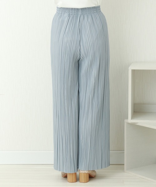 CHARM BERRY TIC(チャームベリーチック)の「ランダムプリーツパンツ(その他パンツ・レディース・ブルー/モカ/アイボリー/ピンク/ブラック・M/L)」の17枚目の写真