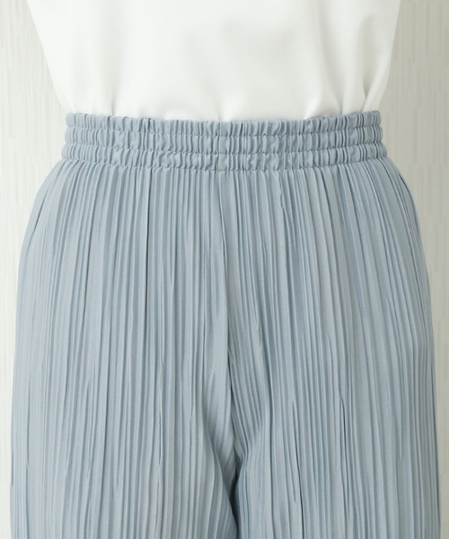 CHARM BERRY TIC(チャームベリーチック)の「ランダムプリーツパンツ(その他パンツ・レディース・ブルー/モカ/アイボリー/ピンク/ブラック・M/L)」の15枚目の写真