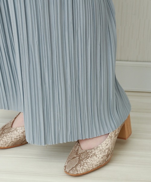 CHARM BERRY TIC(チャームベリーチック)の「ランダムプリーツパンツ(その他パンツ・レディース・ブルー/モカ/アイボリー/ピンク/ブラック・M/L)」の20枚目の写真