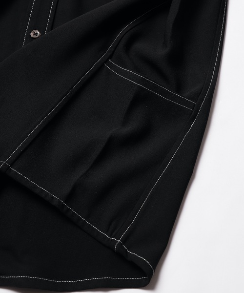 .efiLevol（エフィレボル）の「Western Yoke Shirt（シャツ/ブラウス・メンズ・ブラック・2/4）」の9枚目の写真