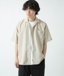 ITEMS URBANRESEARCH | エステルトロ オープンカラー半袖シャツ(シャツ/ブラウス)