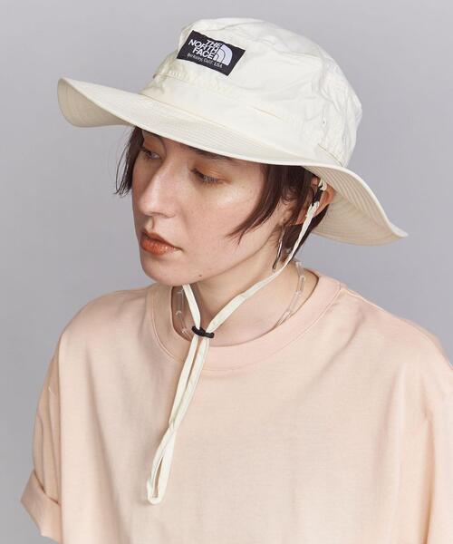 THE NORTH FACE（ザノースフェイス）の「＜THE NORTH FACE＞HORIZON ハット（ハット・レディース・ブラック/ベージュ/オフホワイト・MEDIUM）」の2枚目の写真