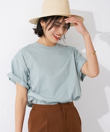 シルキータッチクルーネックTシャツ