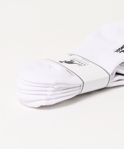 KANGOL（カンゴール）の「【KANGOL】ソリッドカラーワンポイントソックス（ソックス/靴下・レディース・ホワイト/ブラック系その他/ホワイト系その他2/ブラック系その他2/その他1/その他2/ホワイト系その他/ブラック/その他・MEDIUM/SMALL）」の11枚目の写真