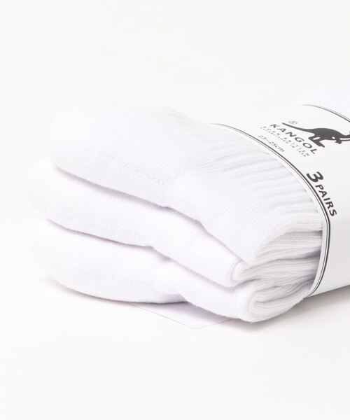 KANGOL（カンゴール）の「【KANGOL】ソリッドカラーワンポイントソックス（ソックス/靴下・レディース・ホワイト/ブラック系その他/ホワイト系その他2/ブラック系その他2/その他1/その他2/ホワイト系その他/ブラック/その他・MEDIUM/SMALL）」の17枚目の写真