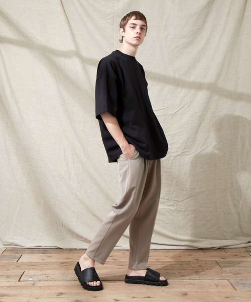 EMMA CLOTHES（エマクローズ）の「ウェービーハイソールサンダル/ワンストラップ/ダブルバックル EMMA CLOTHES（サンダル・メンズ・ブラック/ホワイト系その他/ブラック系その他/オフホワイト・L/M/S）」の6枚目の写真