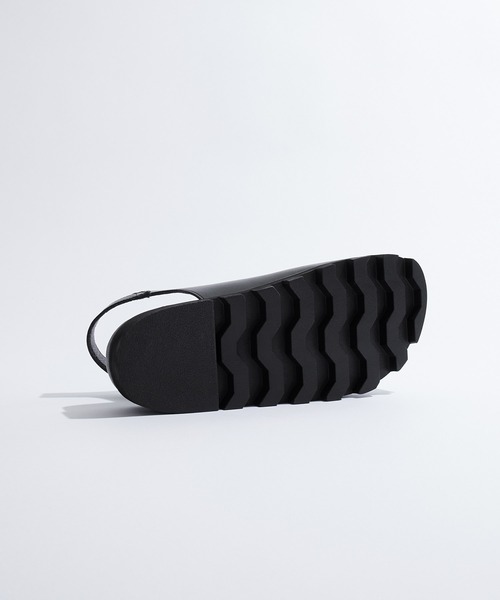 EMMA CLOTHES（エマクローズ）の「ウェービーハイソールサンダル/ワンストラップ/ダブルバックル EMMA CLOTHES（サンダル・メンズ・ブラック/ホワイト系その他/ブラック系その他/オフホワイト・L/M/S）」の18枚目の写真