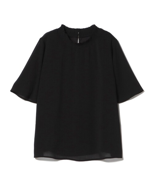 BEAMS HEART（ビームスハート）の「BEAMS HEART / 楊柳 ハイネック プルオーバー（シャツ/ブラウス・レディース・ブラック/グリーン/ホワイト系その他5/ベージュ・FREE）」の3枚目の写真