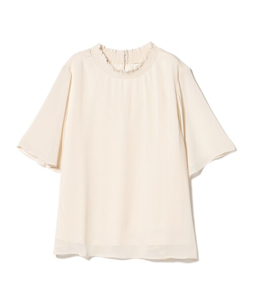 BEAMS HEART（ビームスハート）の「BEAMS HEART / 楊柳 ハイネック プルオーバー（シャツ/ブラウス・レディース・ブラック/グリーン/ホワイト系その他5/ベージュ・FREE）」の22枚目の写真