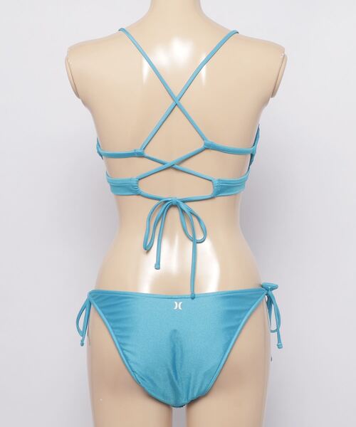Hurley ハーレー　レディース　M 水着　新品　ブルー　ワンピースbaiya Hurley （ハーレー）の「W SOLID SHINE BRALETTE SURF /ハーレー