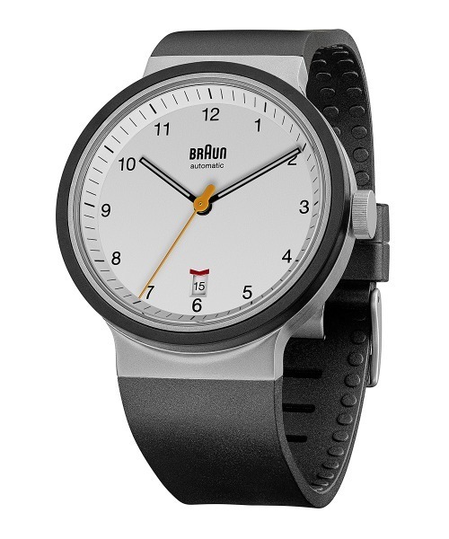 BRAUN（ブラウン）の「BRAUN Automatic Watch BN0278WHBKG（アナログ腕時計・メンズ・ホワイト×シルバー・FREE）」の7枚目の写真
