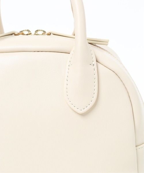 LE TALON（ルタロン）の「LE TALON ラウンドミニボストン◆（ボストンバッグ・レディース・ブラウン/アイボリー/ブラック系その他・FREE）」の18枚目の写真