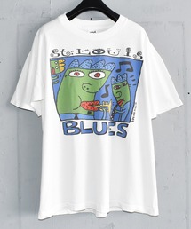 【ヴィンテージ古着】90's St.LOUIS BLUES プリントTシャツ USA製