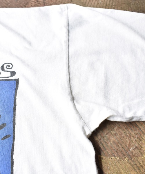 VINTAGE（ヴィンテージ）の「【ヴィンテージ古着】90's St.LOUIS BLUES プリントTシャツ USA製（Tシャツ/カットソー・メンズ・ホワイト・LARGE）」の5枚目の写真