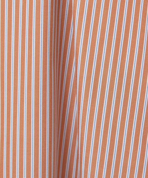 closet story(クローゼットストーリー)の「<closet story(クローゼットストーリー)>ストライプ ベルト シャツワンピース -ウォッシャブル-(ワンピース・レディース・ブラック/ベージュ/オレンジ系その他・FREE)」の12枚目の写真