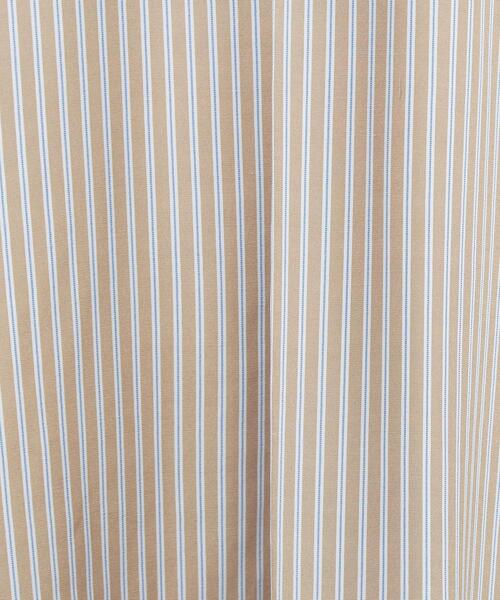 closet story(クローゼットストーリー)の「<closet story(クローゼットストーリー)>ストライプ ベルト シャツワンピース -ウォッシャブル-(ワンピース・レディース・ブラック/ベージュ/オレンジ系その他・FREE)」の21枚目の写真