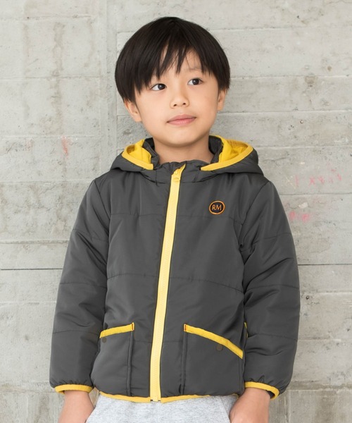 RAGMART（ラグマート）の「サーモライトブルゾン（ナイロンジャケット・キッズ・ブルー/グレー・95cm/90cm/80ｃｍ）」の2枚目の写真