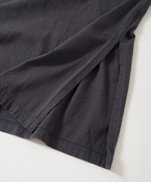 Crisp yours(クリスプユアーズ)の「【WEB限定】”stonehill”フットボールTシャツ(Tシャツ/カットソー・レディース・ネイビー/ブラウン/ブルー/アイボリー・FREE)」の19枚目の写真