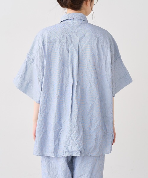 PUAL CE CIN（ピュアルセシン）の「冷感ストライプブラウス（シャツ/ブラウス・レディース・その他1/その他2・FREE）」の21枚目の写真