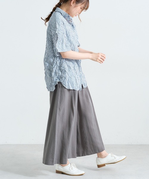 PUAL CE CIN（ピュアルセシン）の「冷感ストライプブラウス（シャツ/ブラウス・レディース・その他1/その他2・FREE）」の17枚目の写真