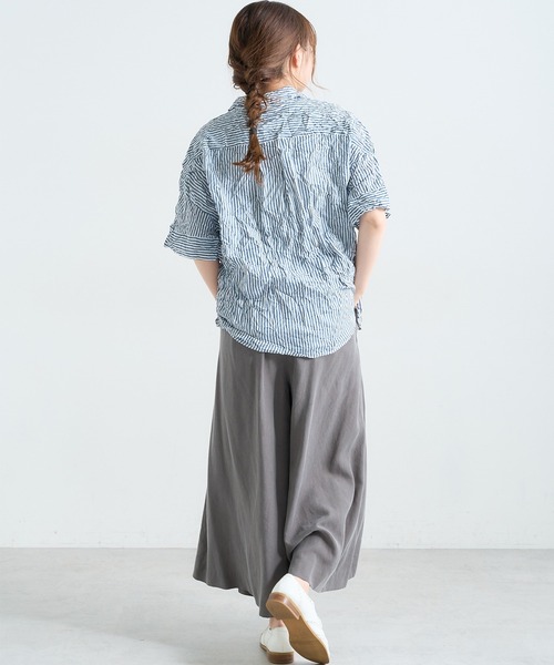 PUAL CE CIN（ピュアルセシン）の「冷感ストライプブラウス（シャツ/ブラウス・レディース・その他1/その他2・FREE）」の18枚目の写真