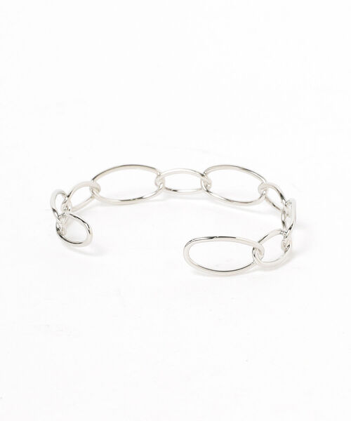 B:MING by BEAMS（ビーミングバイビームス）の「B:MING by BEAMS / チェーン バングル（バングル/リストバンド・レディース・シルバー/ゴールド・ONE SIZE）」の3枚目の写真