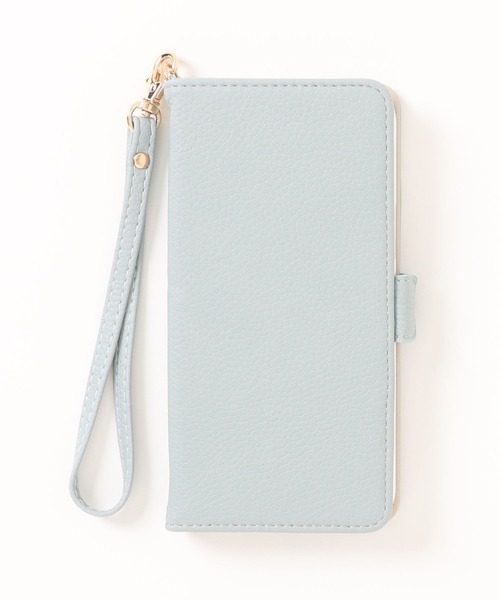 Lace Ladies(レースレディース)の「手帳型 ストラップ付 iPhoneケース スタンド機能付き(スマホケース/カバー・レディース・ピンクベージュ/ブルーグリーン/ラベンダー/グレイッシュベージュ/ピンク系/ブルーグレー・A/B/E/C/D/H/K/F/J/G/I/N/P/V/O/W/Q/U/T/15D/15L/15Y/15 )」の2枚目の写真