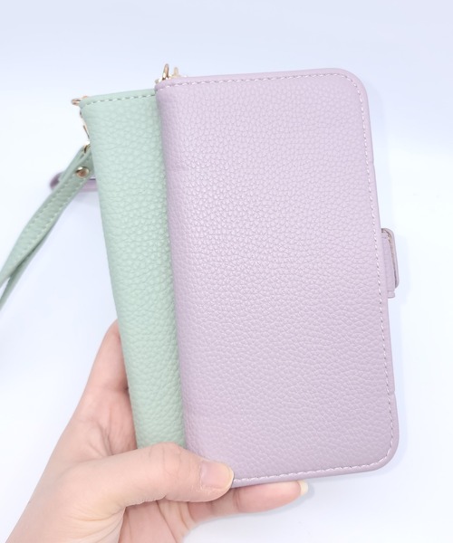 Lace Ladies(レースレディース)の「手帳型 ストラップ付 iPhoneケース スタンド機能付き(スマホケース/カバー・レディース・ピンクベージュ/ブルーグリーン/ラベンダー/グレイッシュベージュ/ピンク系/ブルーグレー・A/B/E/C/D/H/K/F/J/G/I/N/P/V/O/W/Q/U/T/15D/15L/15Y/15 )」の17枚目の写真