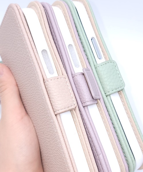 Lace Ladies(レースレディース)の「手帳型 ストラップ付 iPhoneケース スタンド機能付き(スマホケース/カバー・レディース・ピンクベージュ/ブルーグリーン/ラベンダー/グレイッシュベージュ/ピンク系/ブルーグレー・A/B/E/C/D/H/K/F/J/G/I/N/P/V/O/W/Q/U/T/15D/15L/15Y/15 )」の7枚目の写真