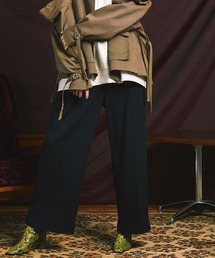 MAISON SPECIAL | 《ユニセックスアイテム》オメガリブピンタックワイドパンツ 【MAISON SPECIAL/メゾンスペシャル】■セットアップ対応■(その他パンツ)