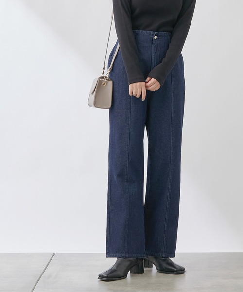 COLONY 2139（コロニートゥーワンスリーナイン）の「センターシームデニムパンツ（デニムパンツ・レディース・ブラック/ネイビー/ブルー/ブラック系その他・SMALL/MEDIUM/LARGE）」の12枚目の写真